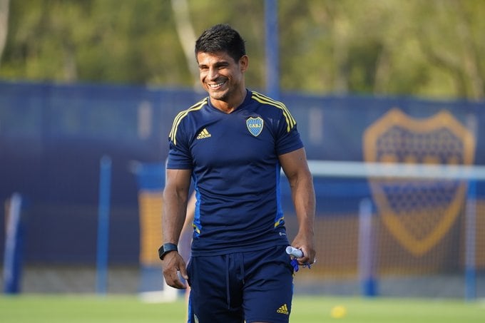 Hugo Ibarra, DT de Boca. (Prensa Boca).