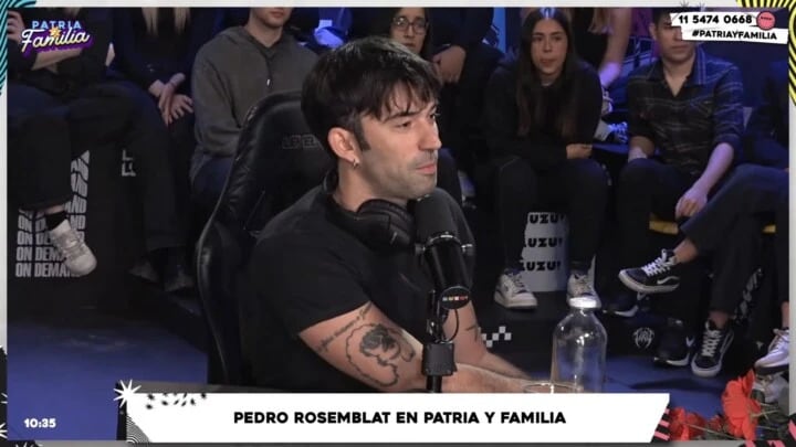 Pedro Rosemblat habló sobre su relación con Lali.