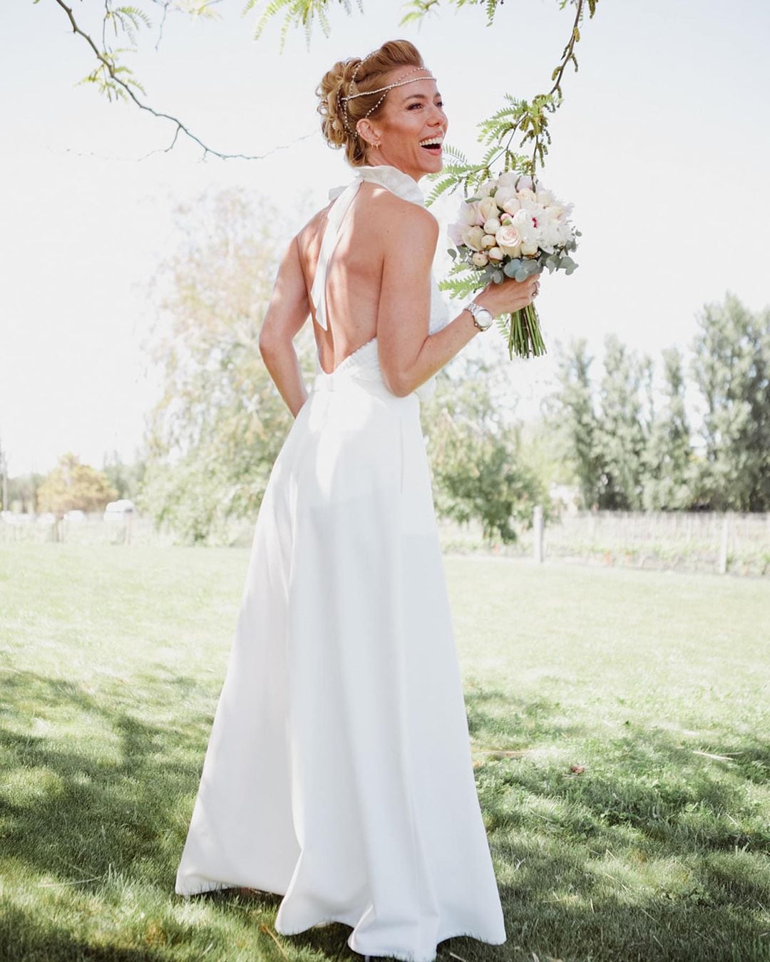 Los looks de Nicole Neumann para su casamiento con Manu Urcera. Gentileza Instagram.