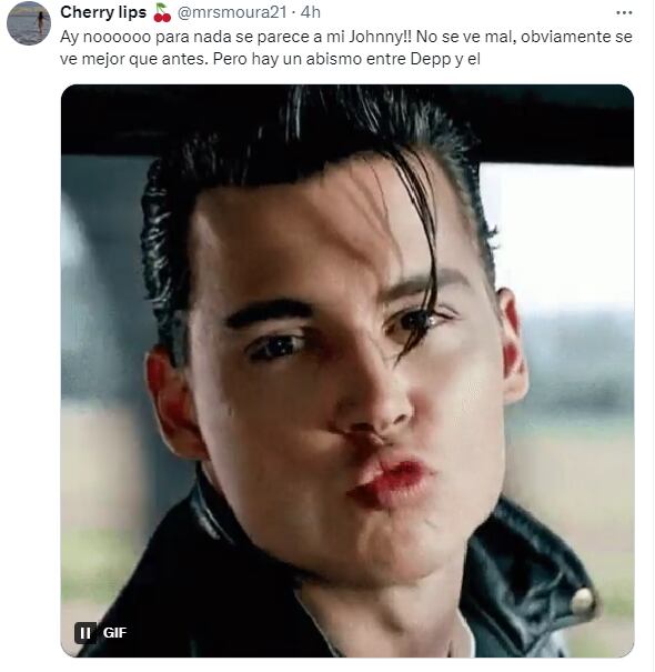 Compararon a Christian Nodal con Johnny Depp y estallaron los memes