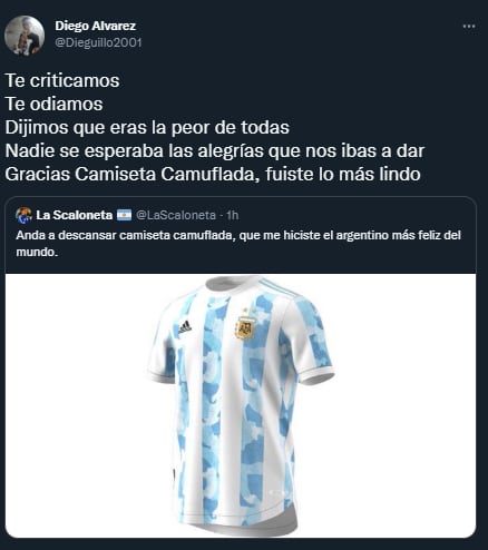 Camiseta de la Selección