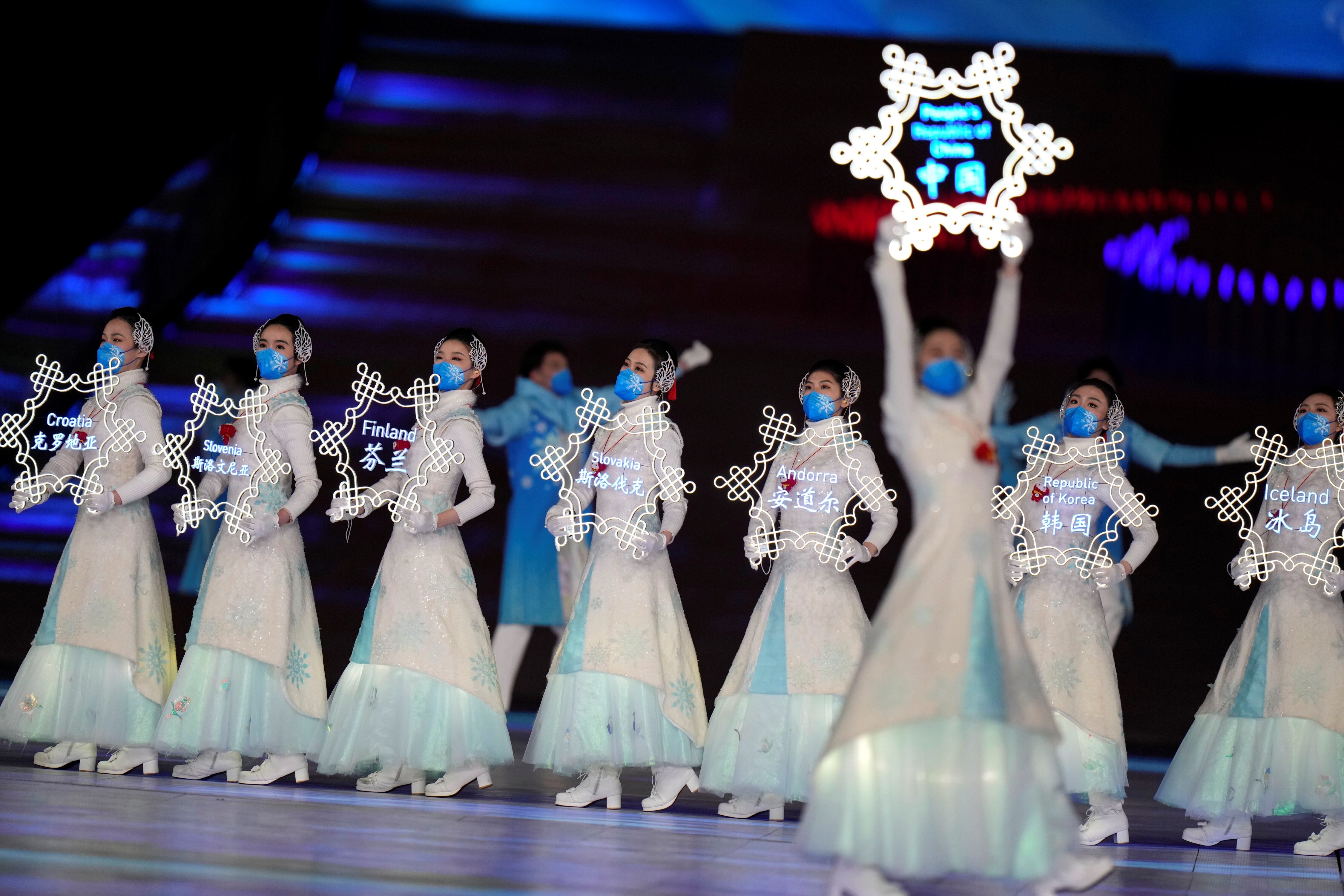 Clausura de Beijing 2022./AP