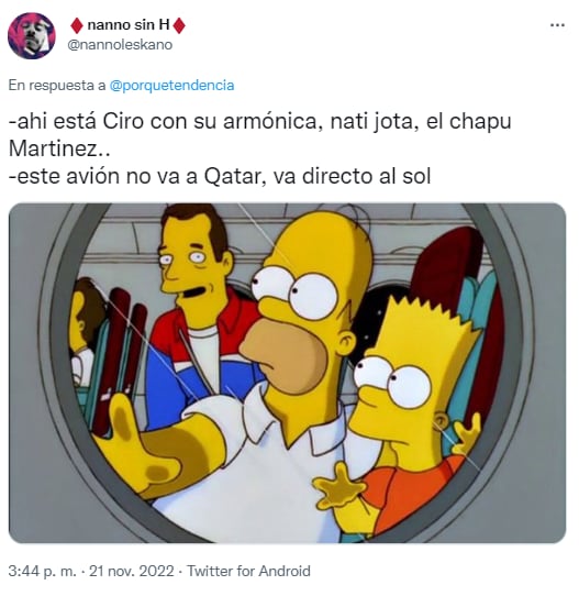 "Los mufas" de Argentina: Twitter apuntó contra Nati Jota, Coscu, Chapu Martínez y otras figuras más (Captura de pantalla)