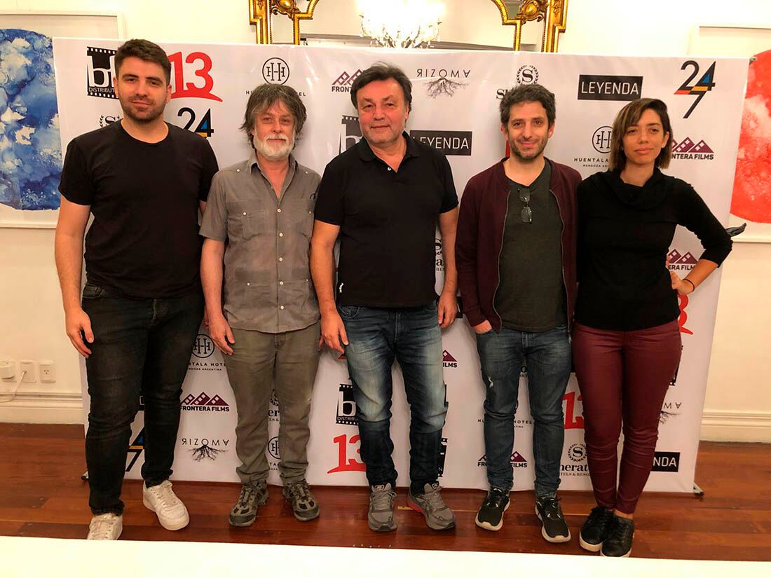 Ramiro Navarro, Sebastián Freund, Marcos Carnevale, Ignacio Rey y Rocío Gort. 