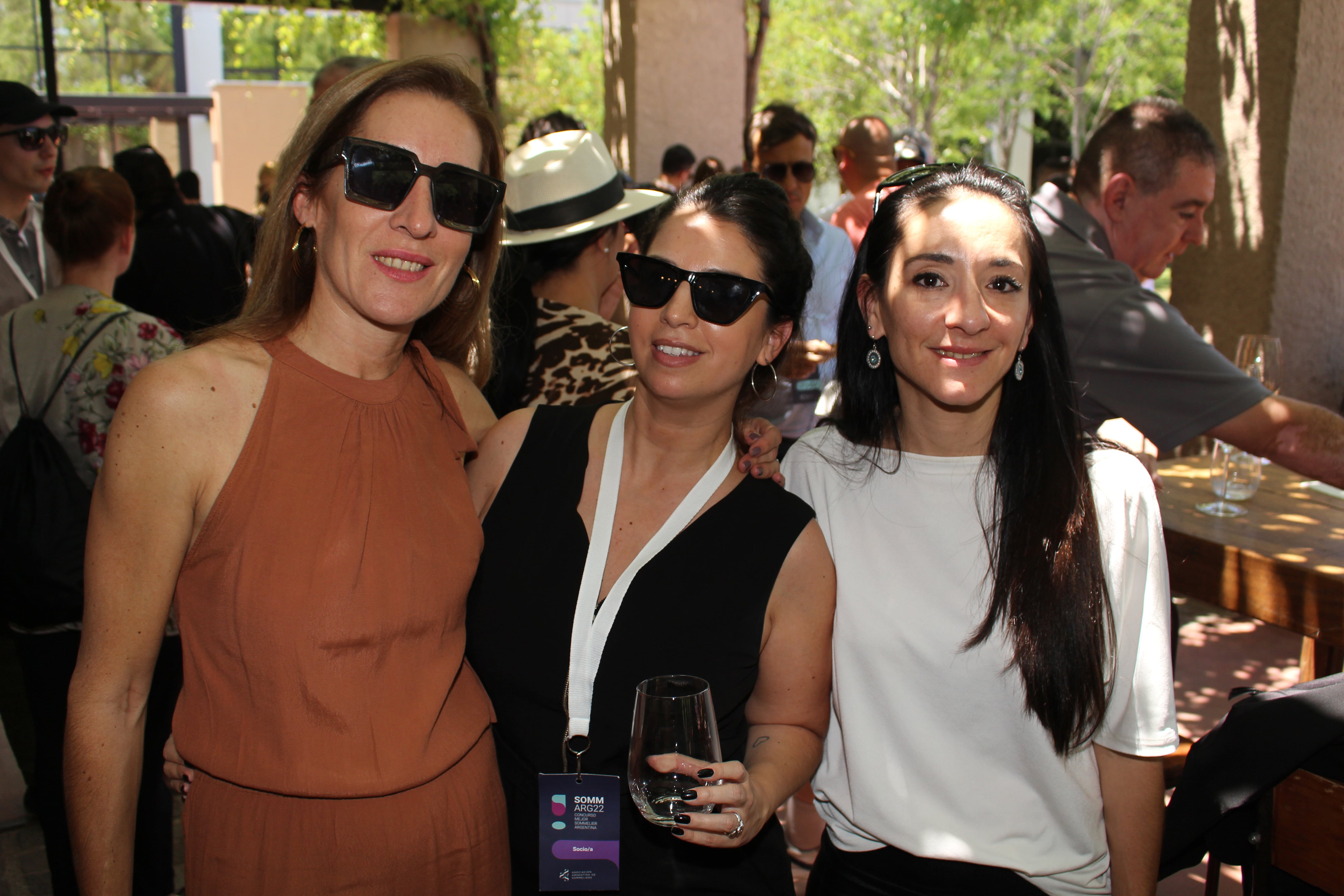 María Mandizabal, Micaela Ferrero y Valeria Gamber.