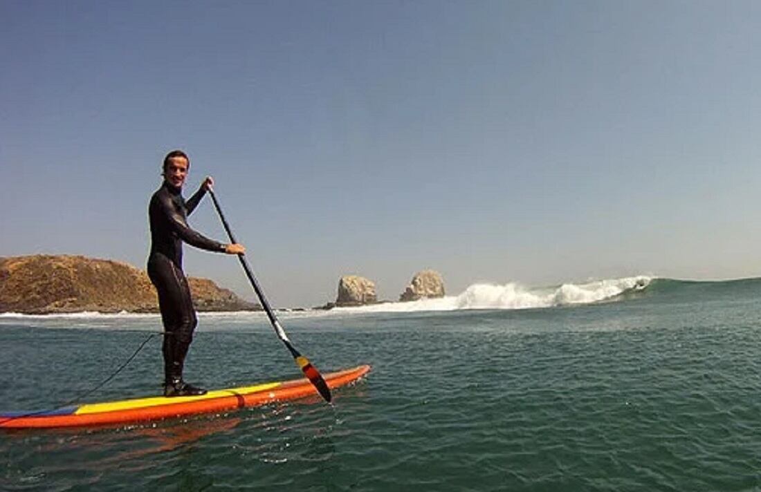 El surfista se encontraba practicando su deporte cuando falleció en la costa mexicana. / Gentileza