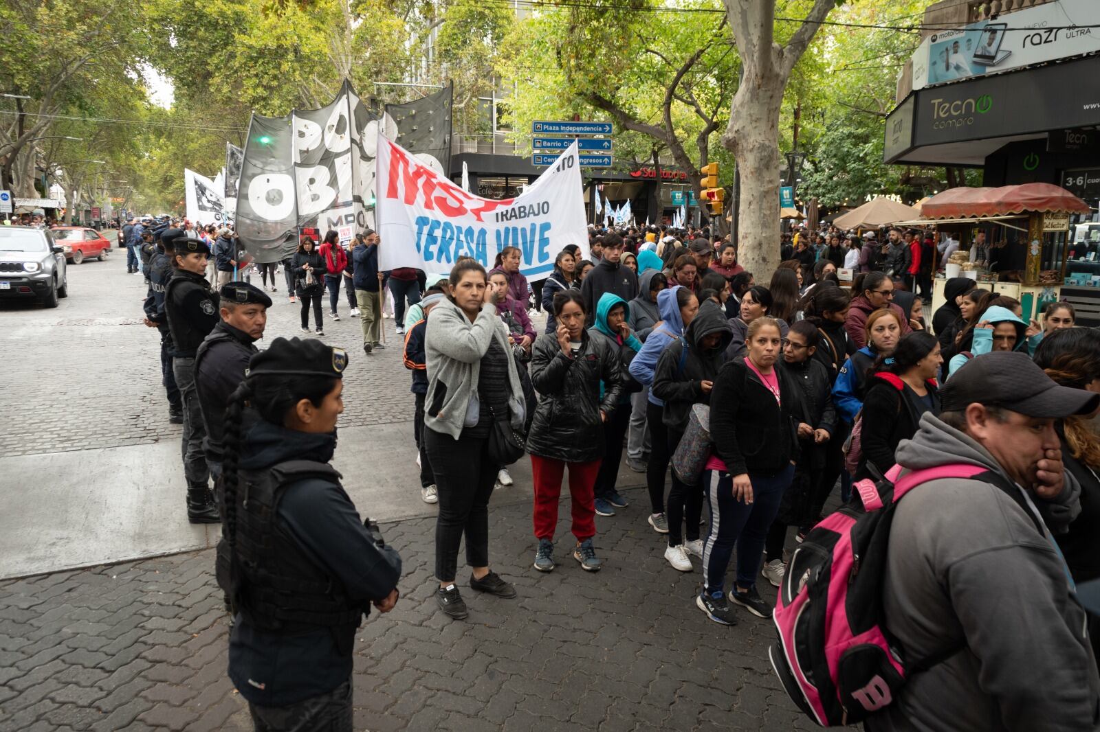 Así está la Ciudad de Mendoza. Foto: Ignacio Blanco.