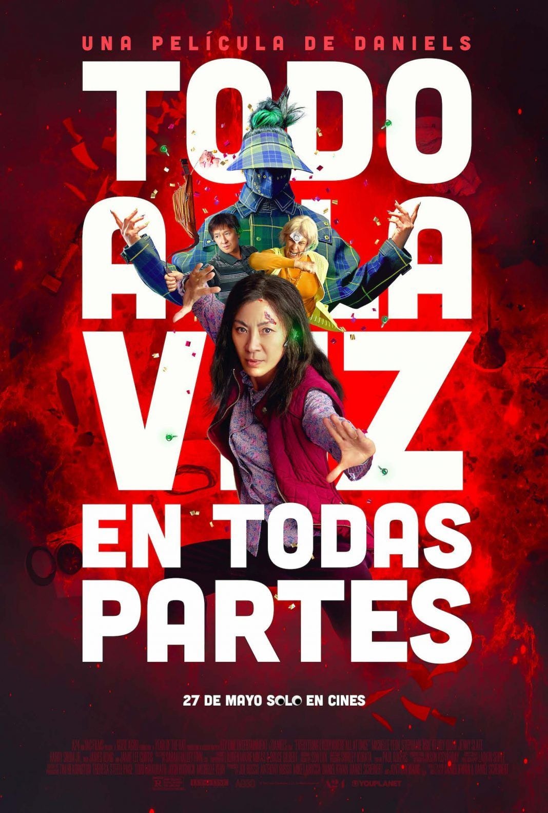 "Todo a la vez al mismo tiempo" está disponible en la plataforma de streaming Amazon Prime.