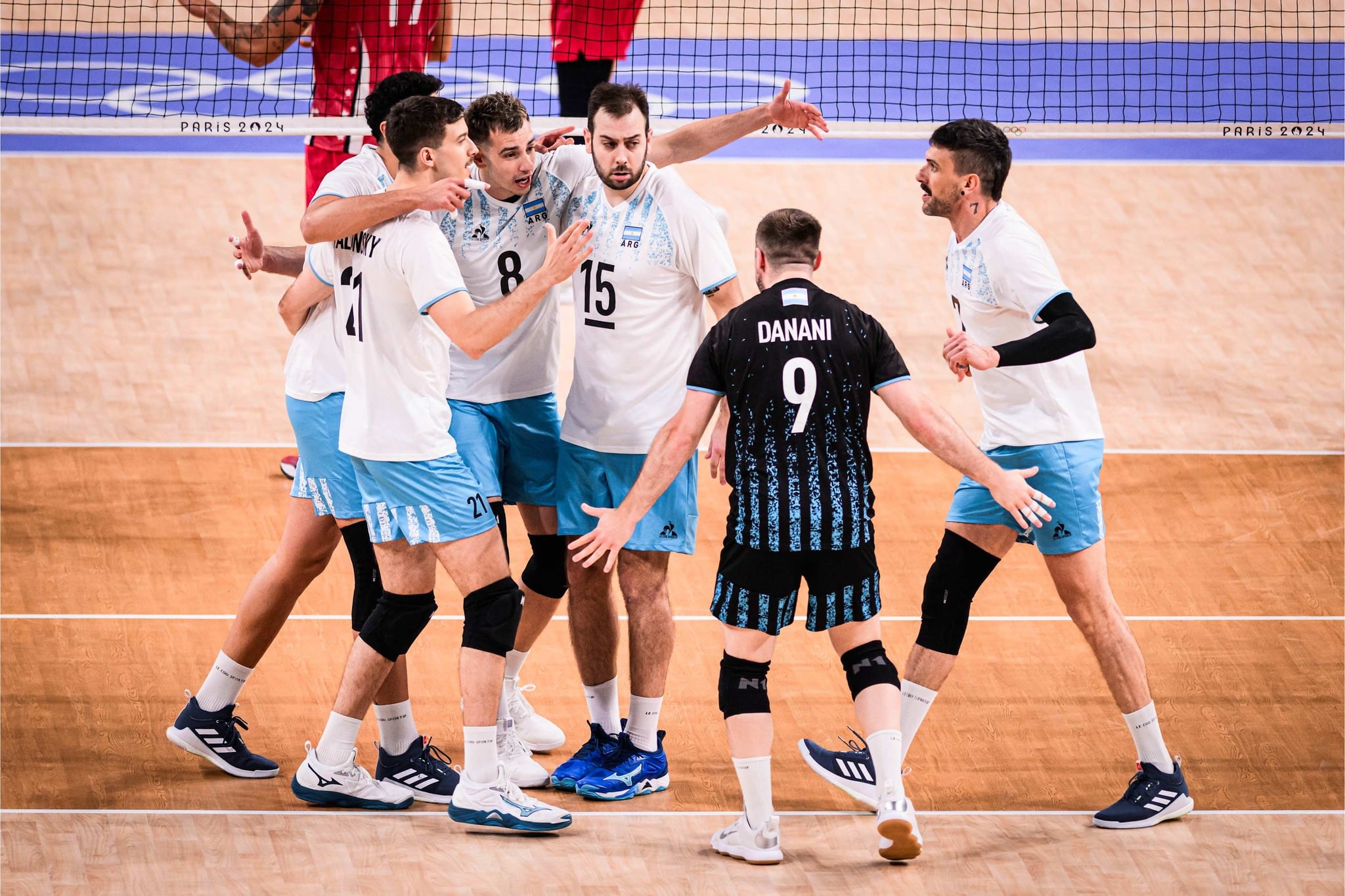 La selección masculina cayó en el debut de París 2024 frente a los Estados Unidos / @Prensa Comité Olímpico ARG