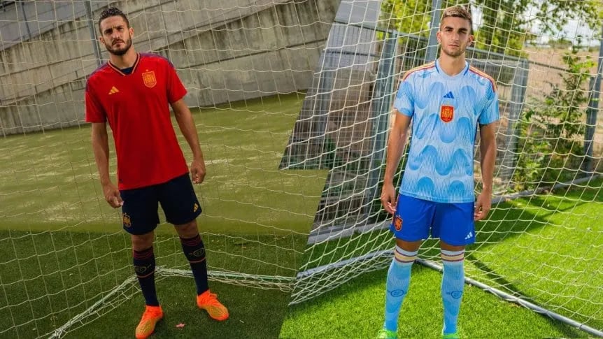 La camiseta de España /Gentileza TyC Sports