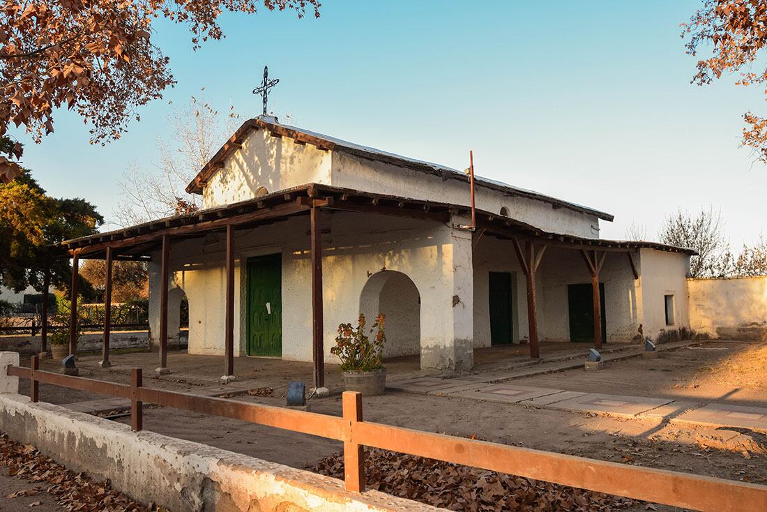 La capilla Histórica Nuestra Señora del Rosario fue declarada Monumento Histórico Nacional en 1.972. Foto: Mariana Villa / Los Andes 