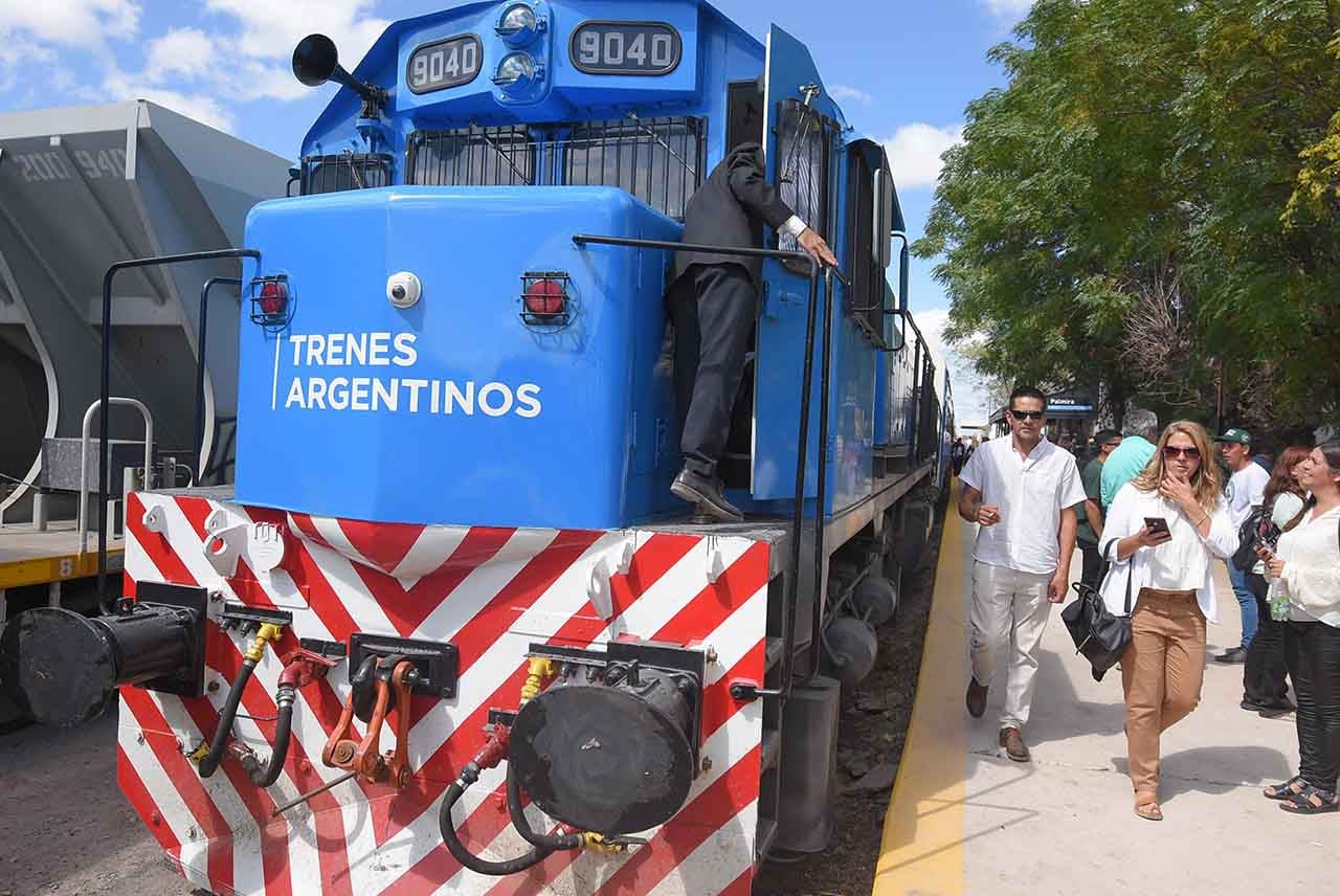 El tren de pasajeros ya no llega hasta Mendoza y los pasajes se venden desde y hasta Justo Daract. Foto: Archivo Los Andes.