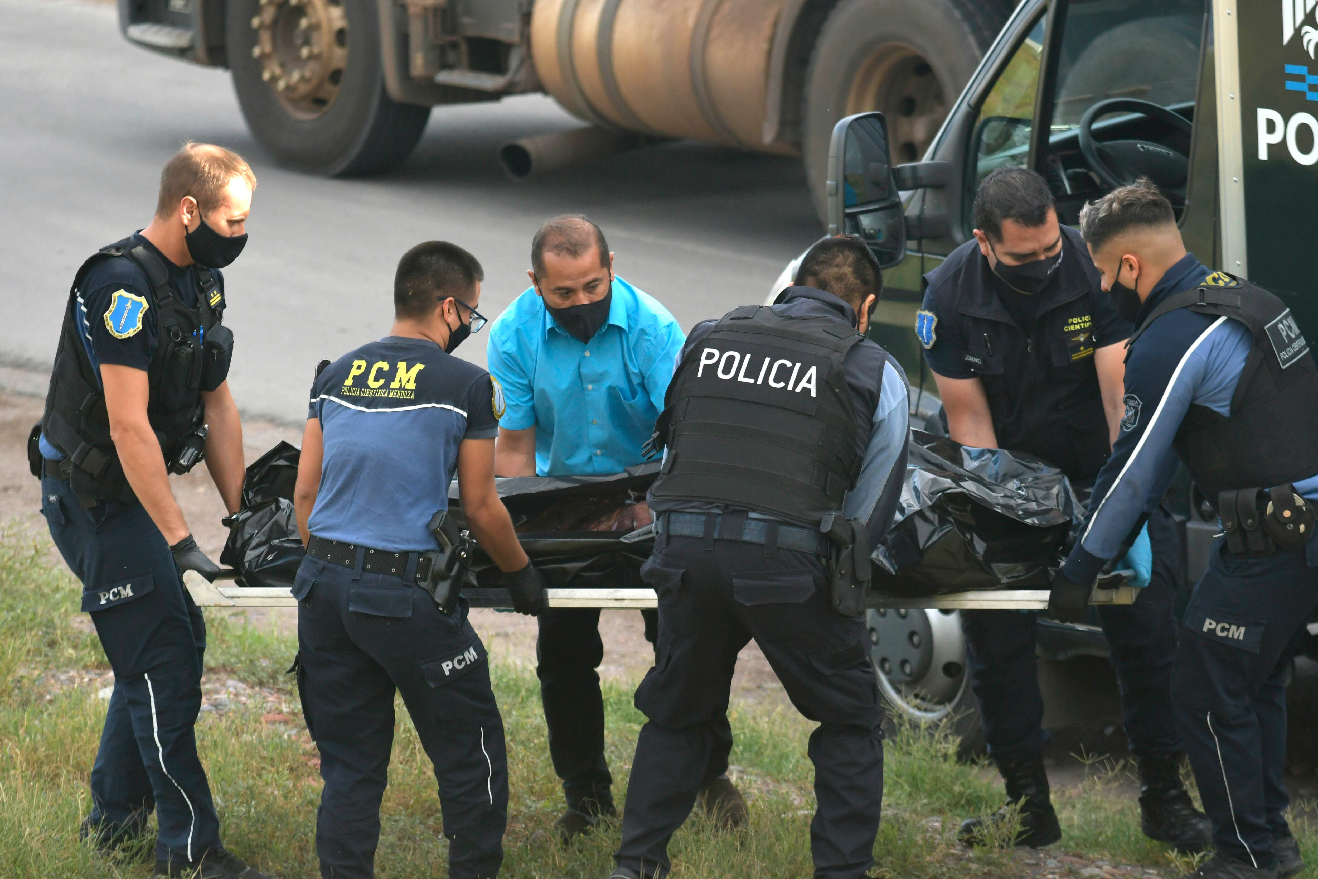 un accidente registrado en Guaymallén en el que murió un motociclista. Ornado Pelichotti _ Los Andes