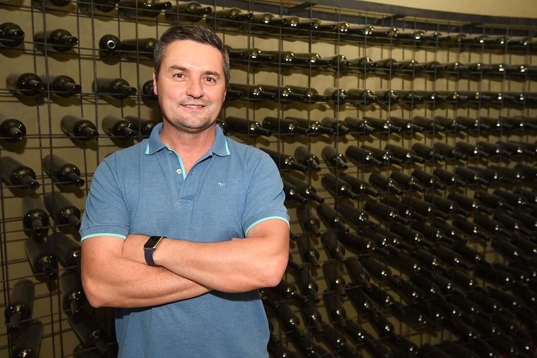 David Bonomi, chief Winemaker de Bodega Norton. - Foto: José Gutierrez / Los Andes