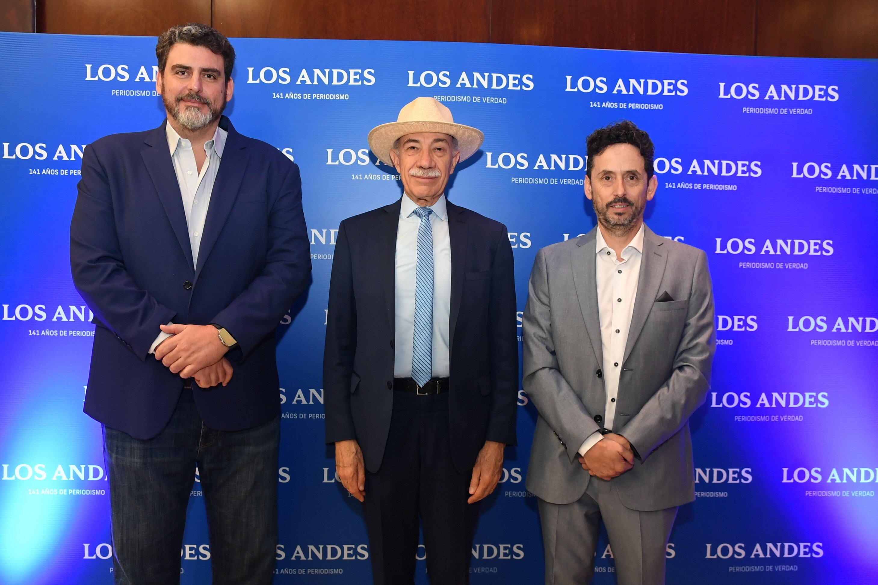 Martín Kerchner, Luis Valerio y Pablo Dellazoppa.