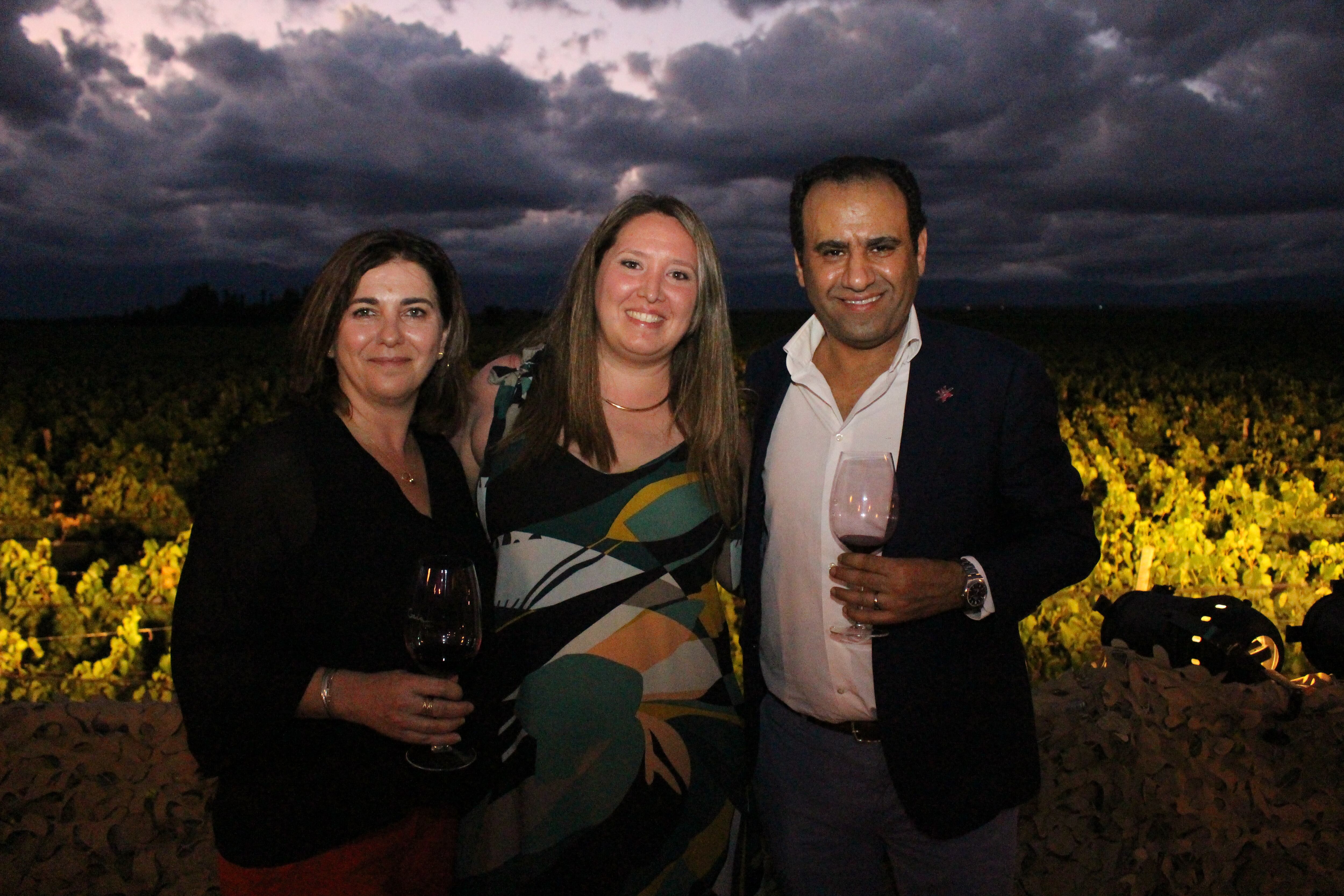 Anne Bousquet, Marianela Novello y Labid Al Ameri.