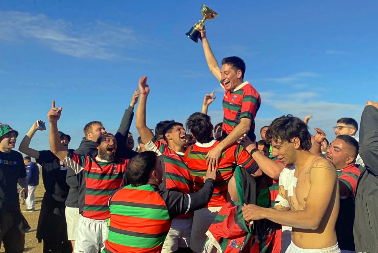 Pumai se consagró campeón del torneo Desarrollo de rugby en Mendoza. En la final, el conjunto  maipucino venció 18-15 a Unión. / Gentileza.