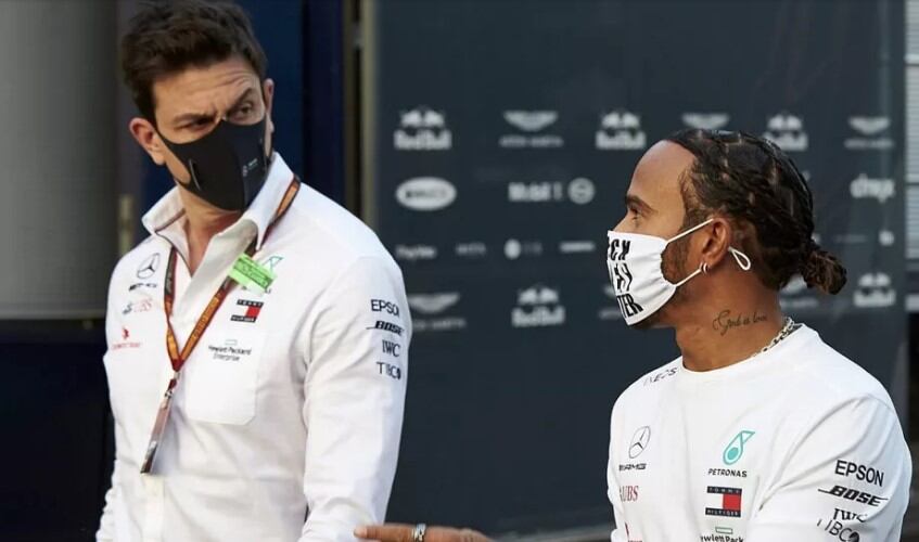 F1: Wolff habló de la posible continuidad de Hamilton