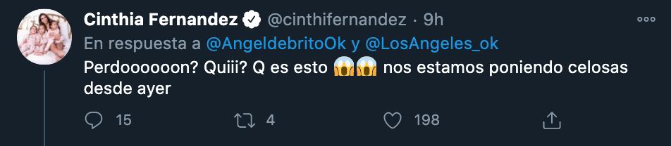 Una de las actuales panelistas comentó la publicación de De Brito.