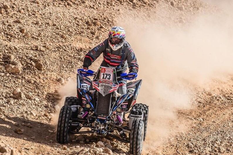 Pablo Copetti conquistó la victoria en la novena etapa del Dakar 2022 entre los Cuatriciclos y se acercó al líder de la general.