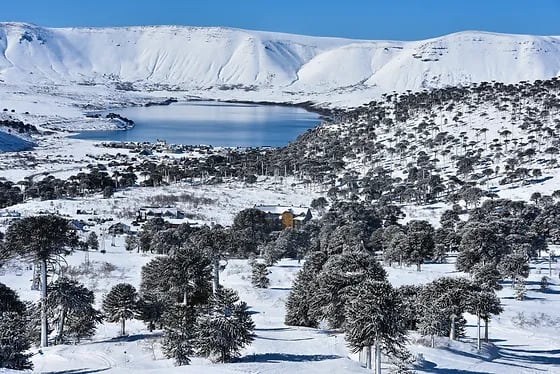 Así es el centro de Ski de Caviahue