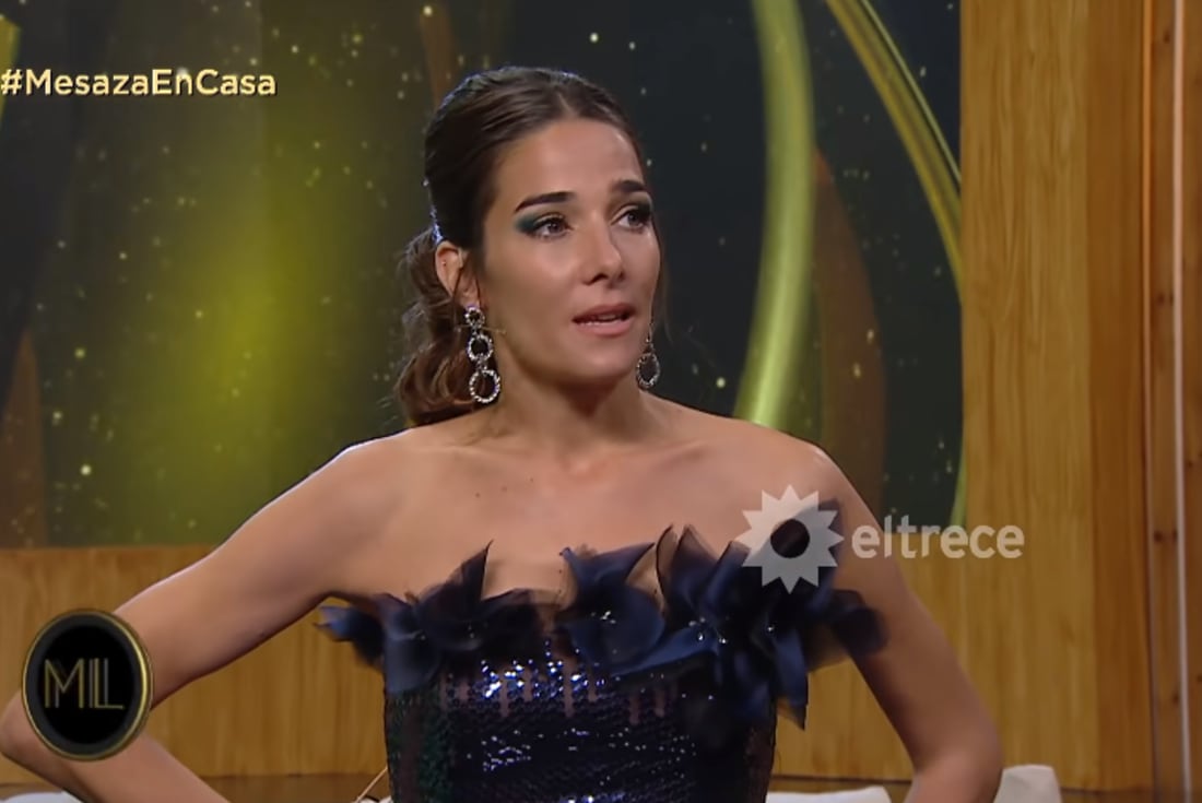 Juana Viale en "La noche de Mirtha". (Captura Youtube)