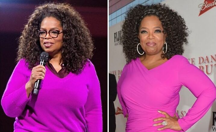 La presentadora Oprah Winfrey.