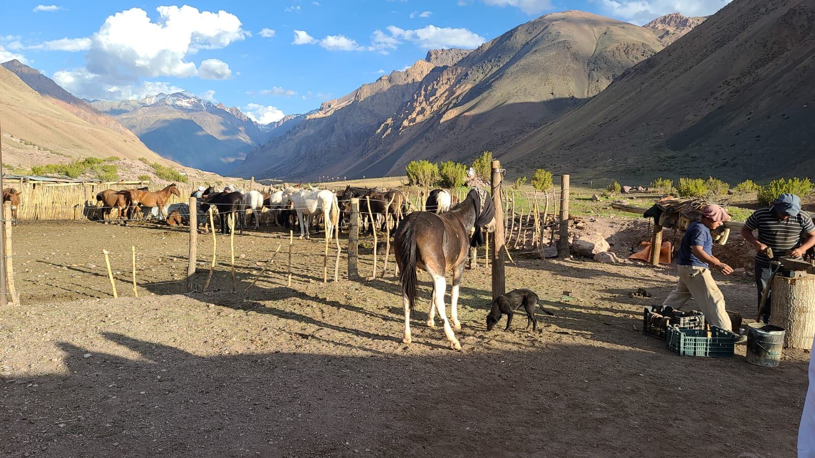 El sendero de los refugios de alta montaña