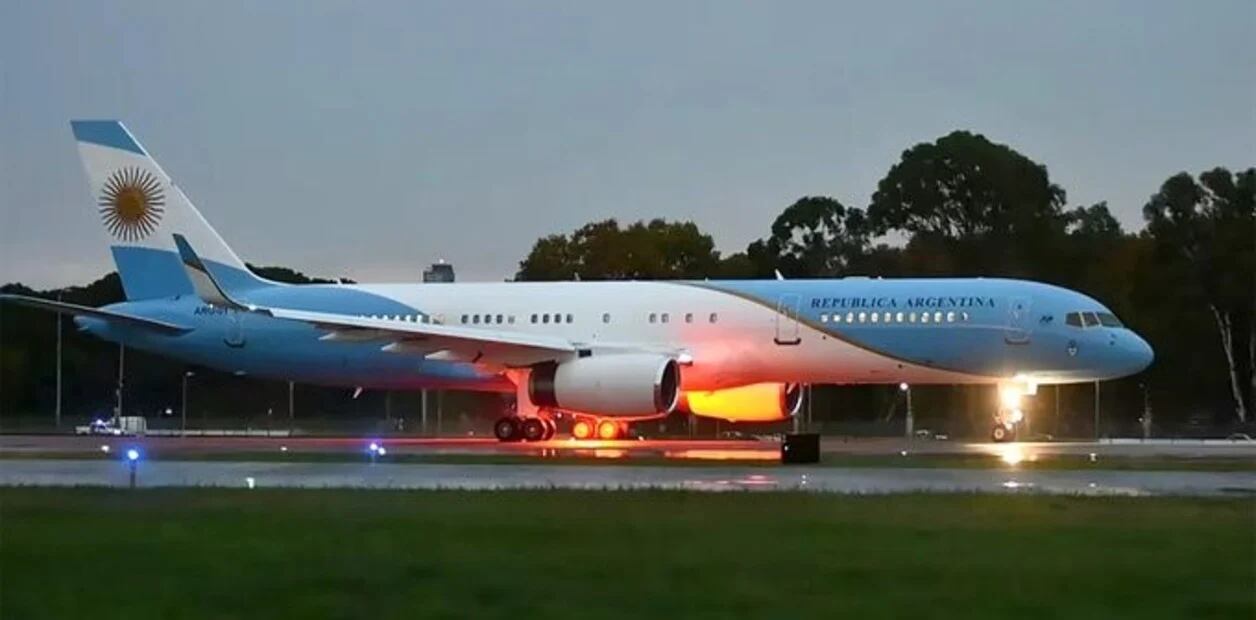 Avión presidencial que compró Alberto Fernández.