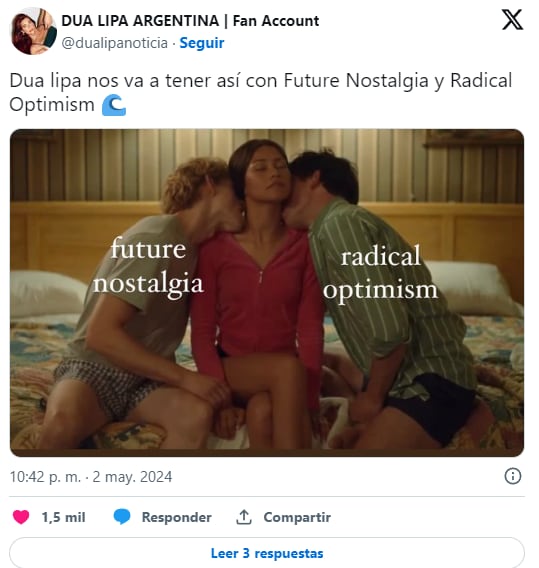 Los mejores memes sobre el nuevo álbum de Dua Lipa