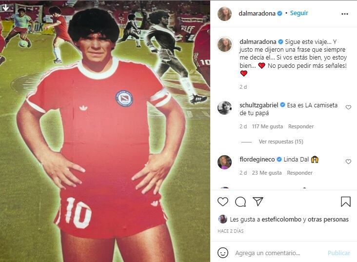 Dalma y Gianinna Maradona se volcaron a las redes para pedir justicia por la muerte de Diego Armando Maradona