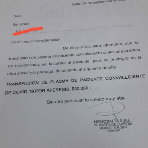 El comunicado que inició la polémica