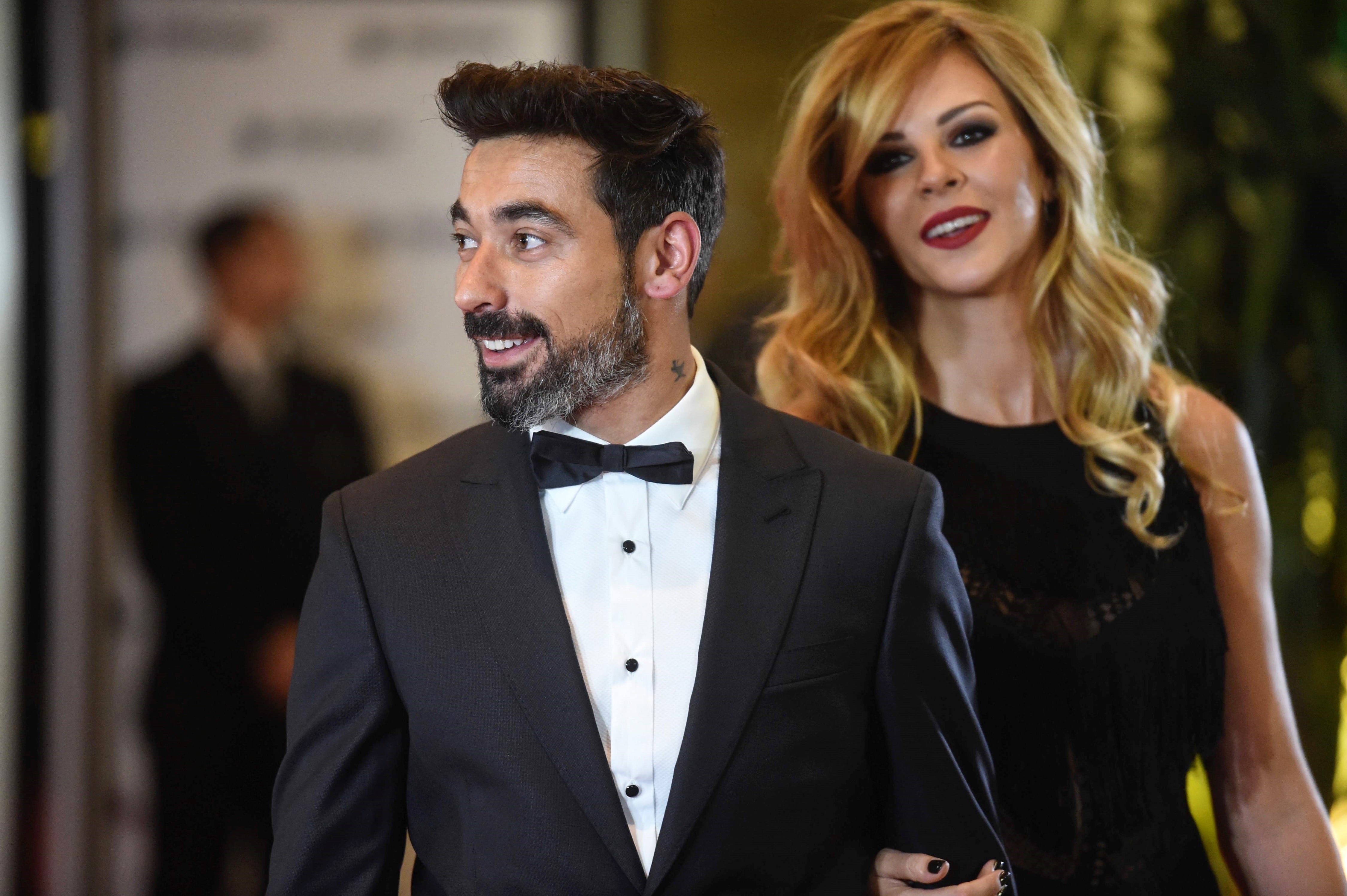 Ezequiel Lavezzi y Yanina Screpante fueron a Rosario en 2017 para la fiesta de casamiento de Lionel Messi y Antonela Roccuzzo.