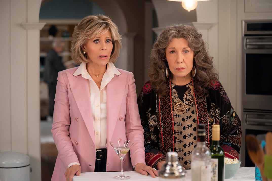 La famosa comedia "Grace & Frankie".