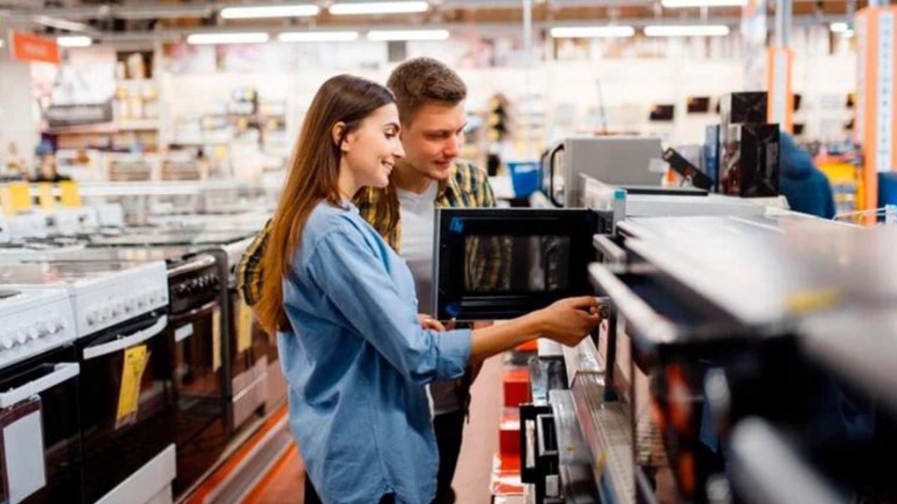 Aumenta la comercialización de electrodomésticos.