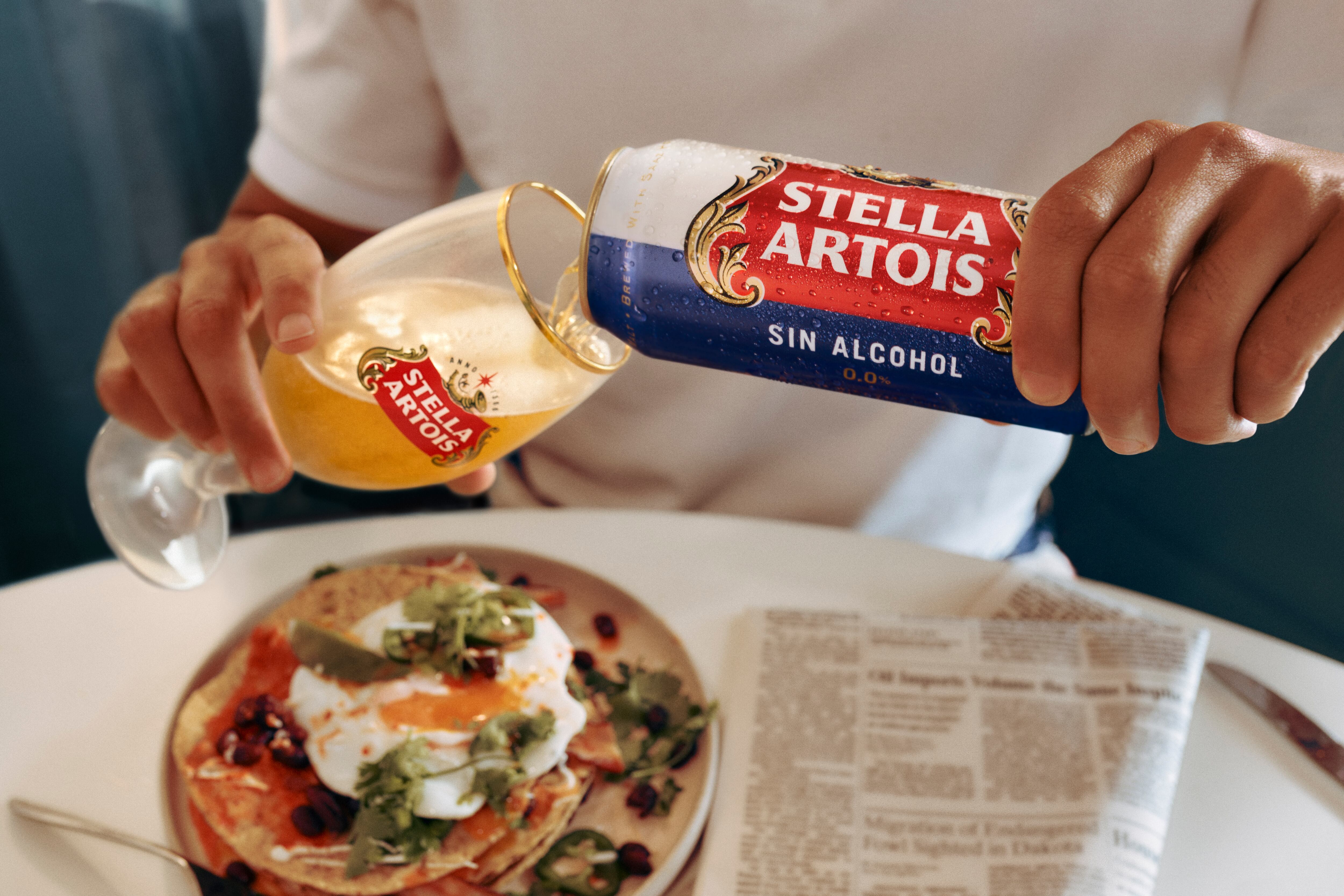 La inversión les permitirá producir Stella Artois sin alcohol. - Gentileza