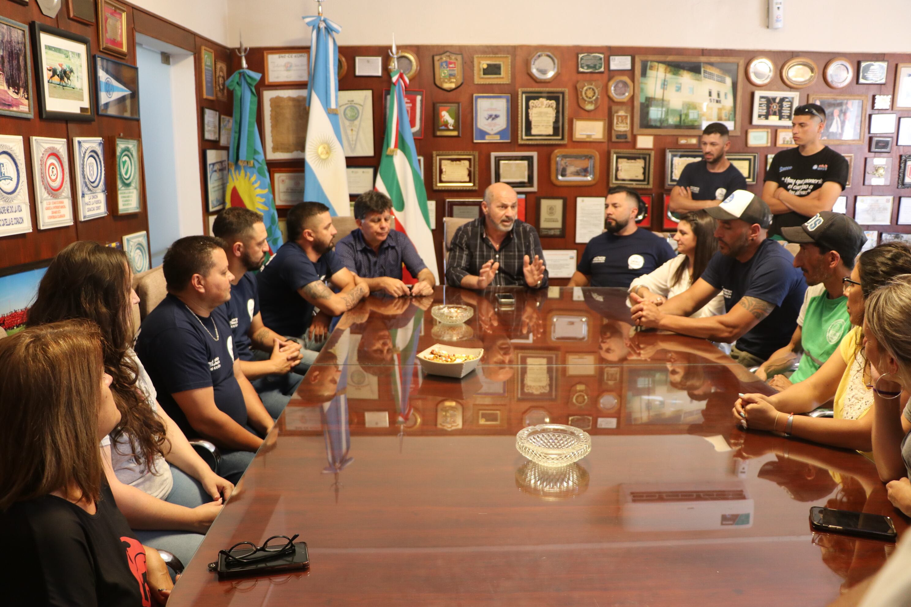 Mario Secco, intendente de Ensenada.