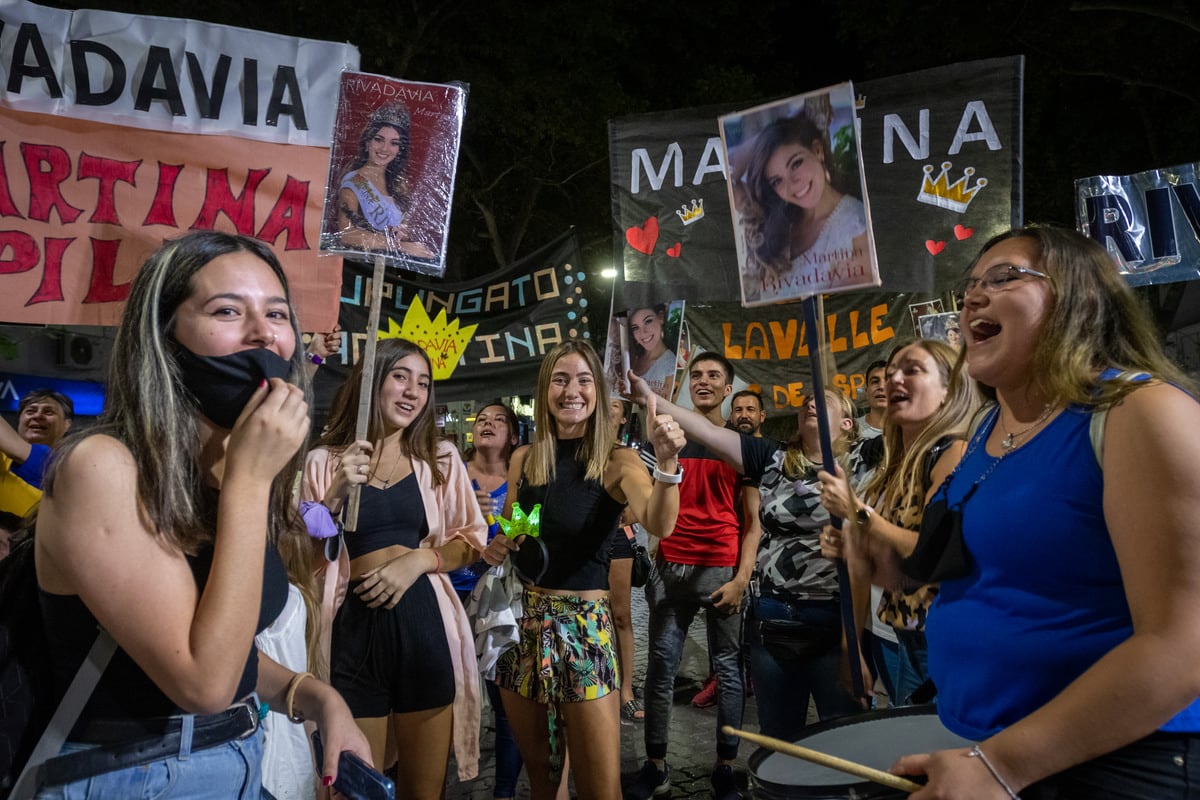 La Vía Blanca regresó después de dos años con mucha gente en la calle y el mismo fervor de siempre Foto: Ignacio Blanco / Los Andes