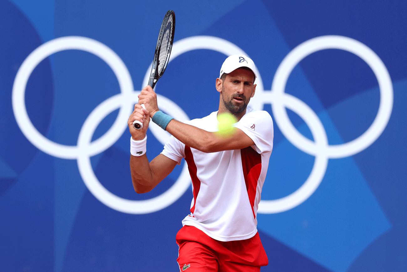 El serbio Novak Djokovic quiere conquistar en París su primera medalla de oro olímpica. (@juegosolimpicos)