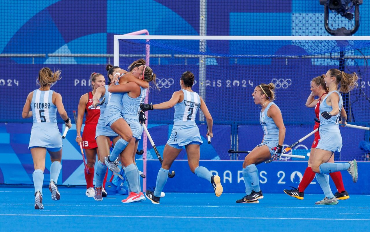 Las Leonas superaron por 4 a 1 a estados Unidos por la primera fecha del grupo B / @Prensa Comité Olímpico ARG