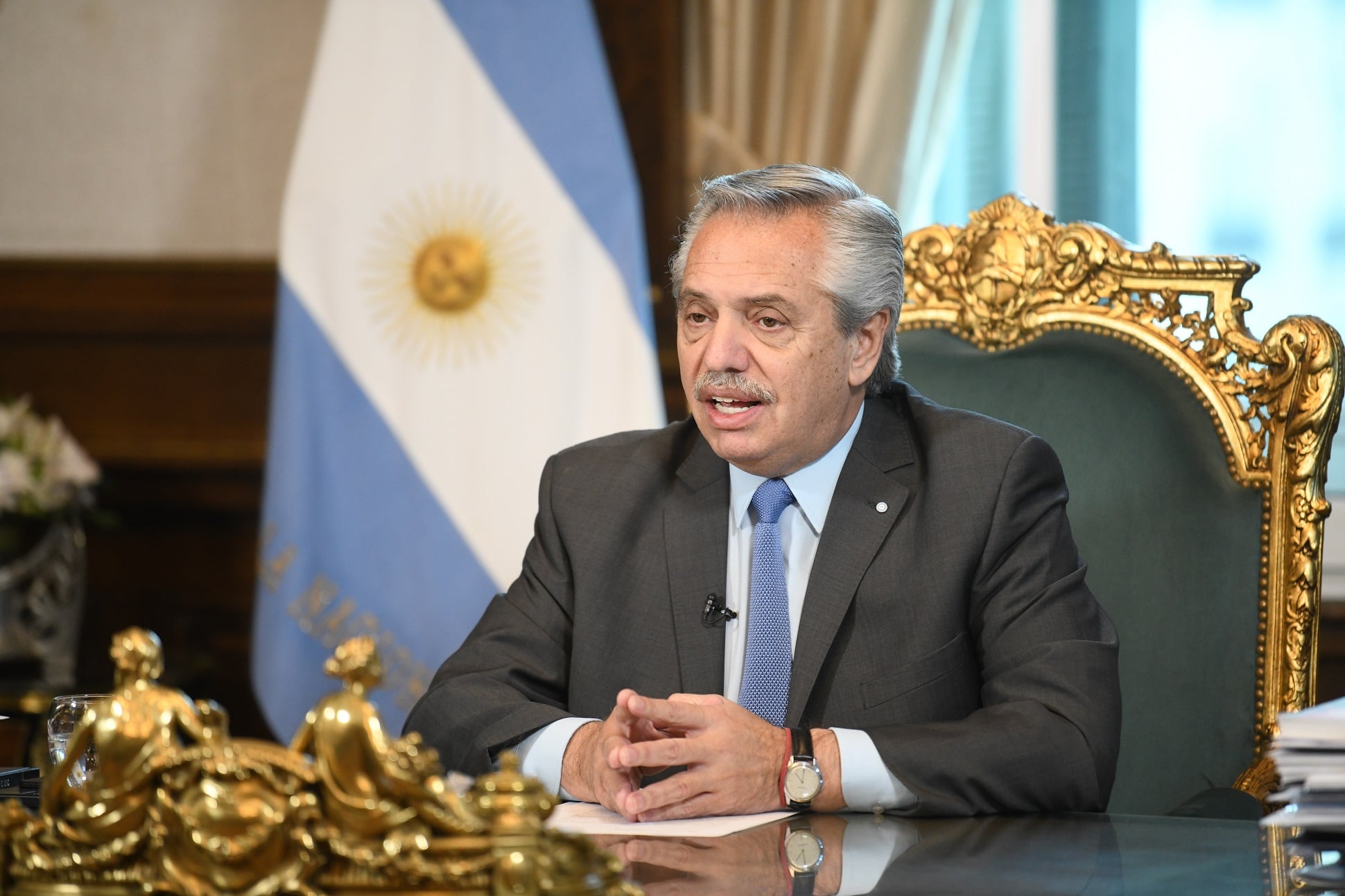 Alberto Fernández. (Prensa Casa Rosada)