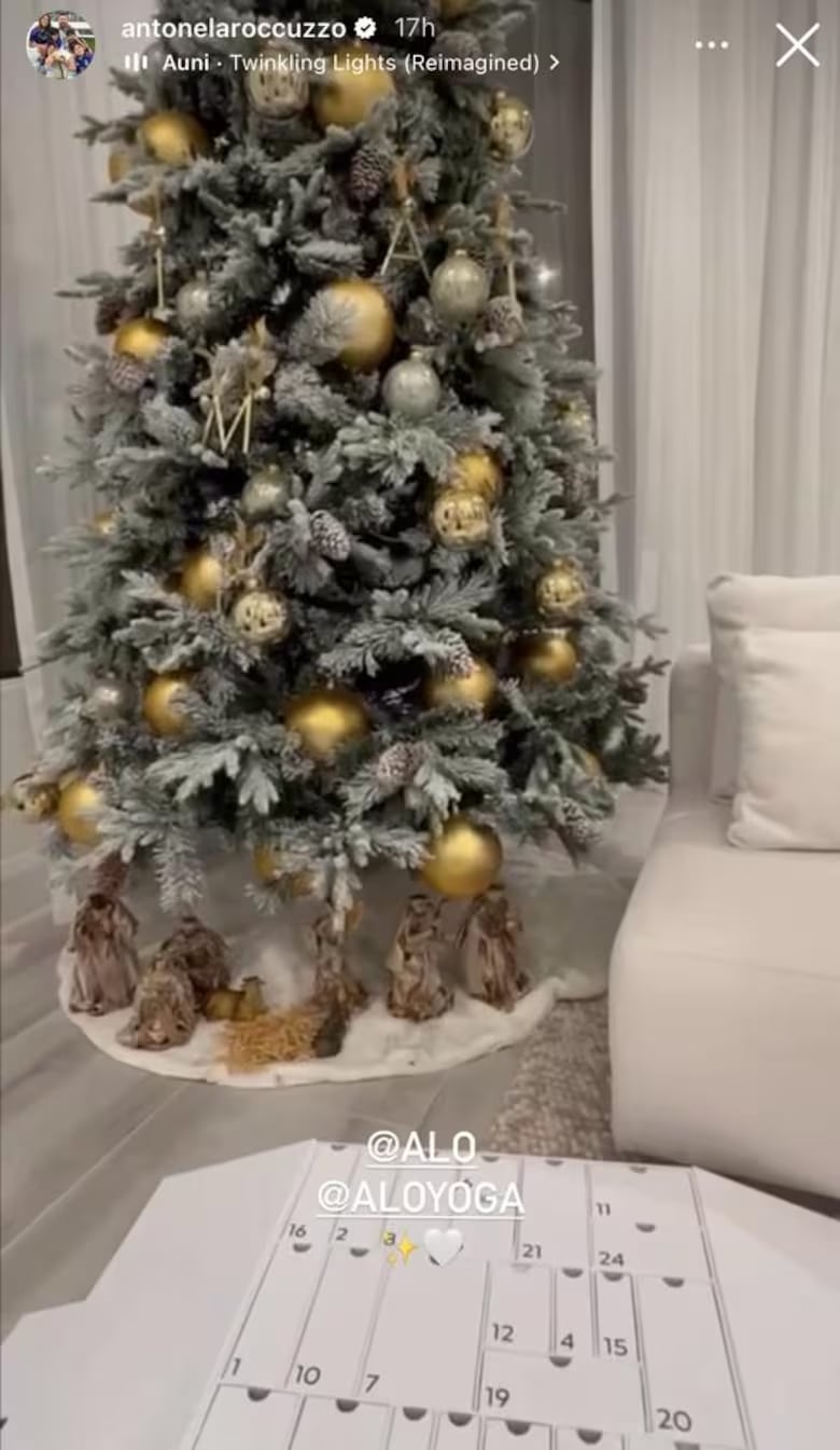 La esposa de Lionel Messi recibió unos regalos y no dudo en mostrarlos en redes sociales.