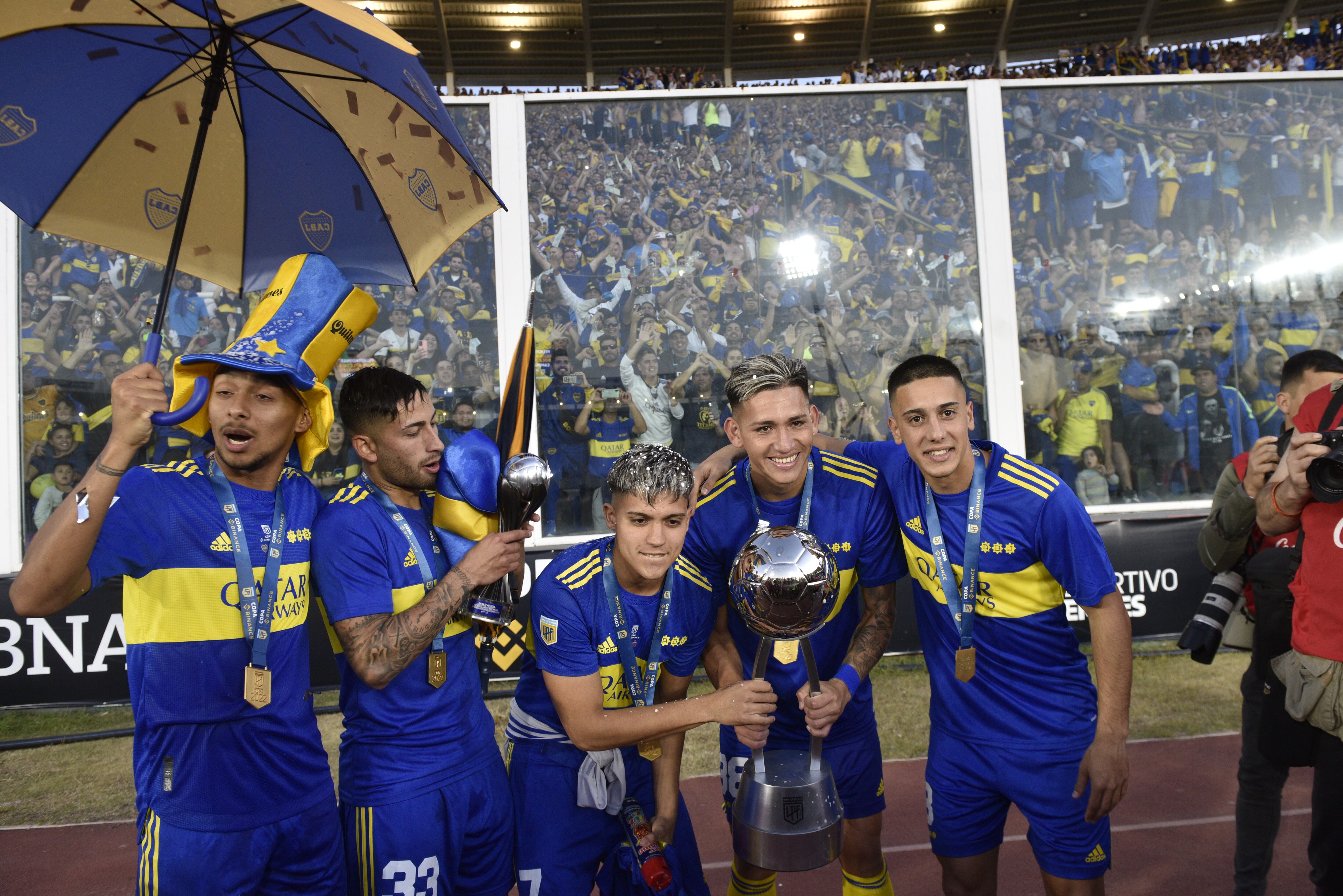 Boca goleó 3-0 a Tigre en la final de la Copa de la Liga Profesional disputada en el estadio Mario Alberto Kempes de Córdoba. (Ramiro Pereyra / La Voz)