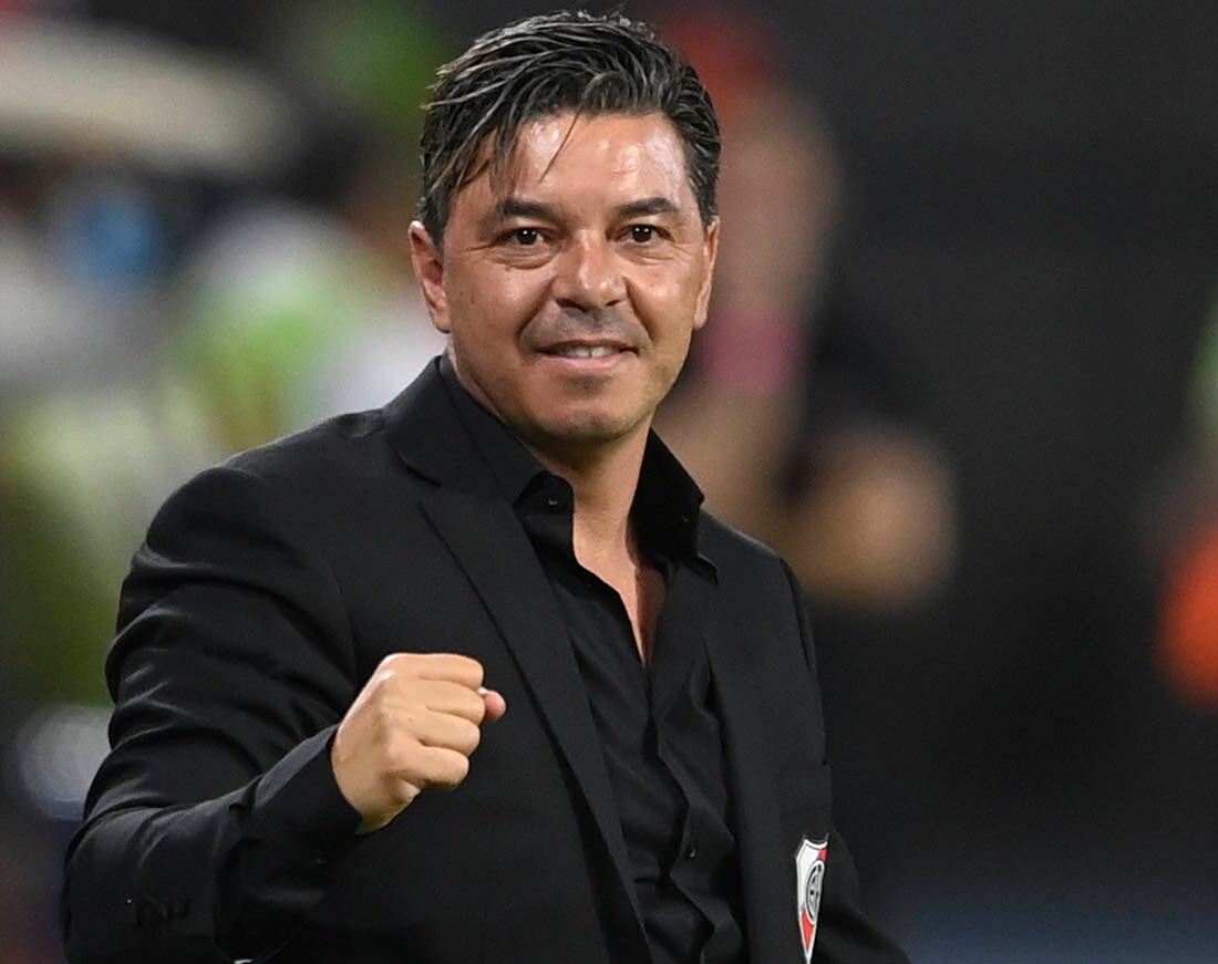 Marcelo Gallardo, el multicampeón DT River Plate. 