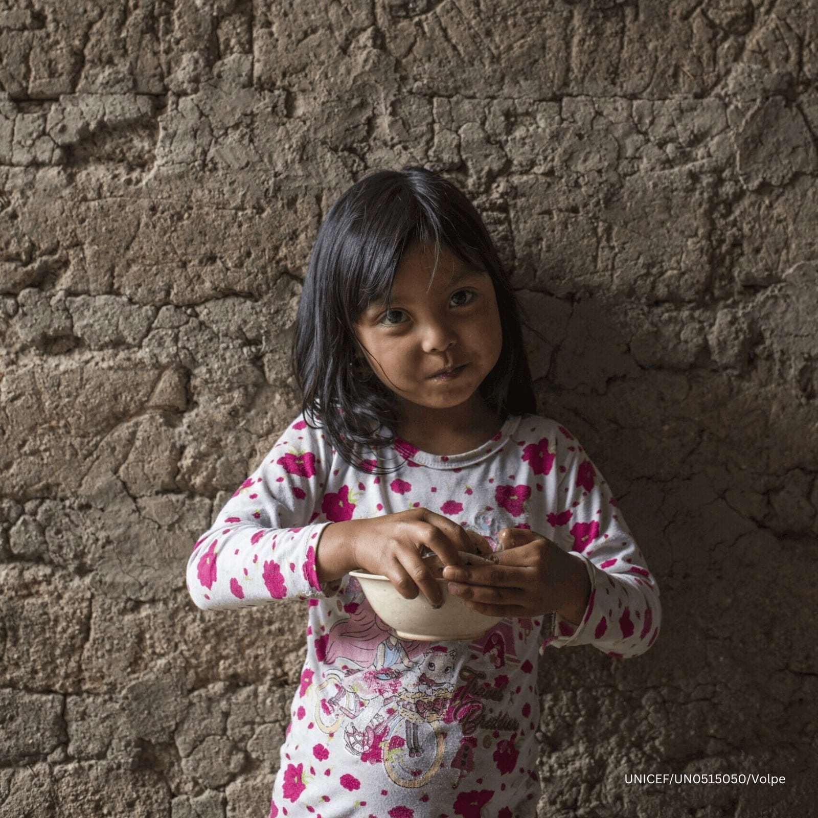 En comparación al año pasado, niños y niñas consumen menos carnes y lácteos. Foto: UNICEF Argentina.