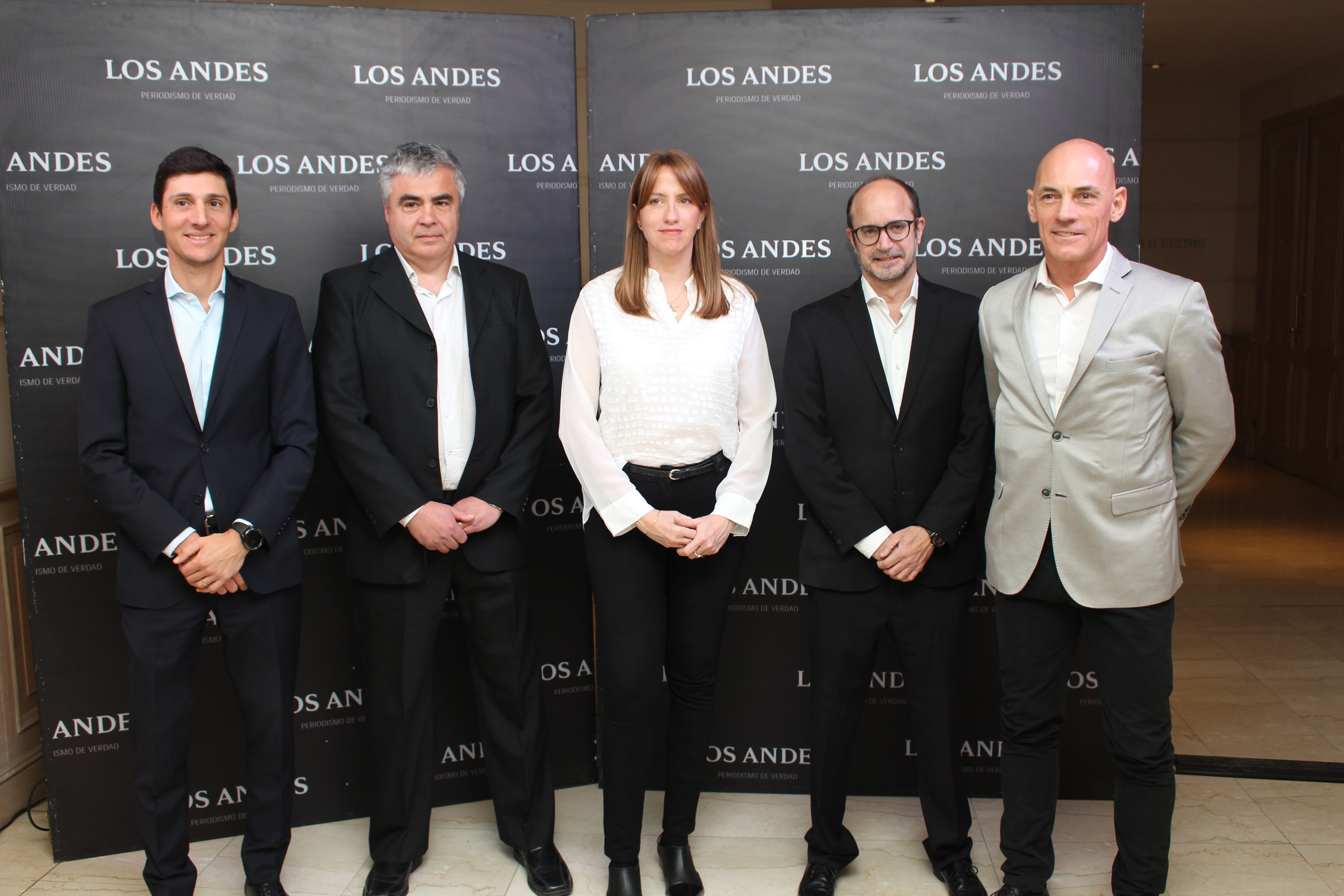 Camilo De Lillo, Raúl Pedone, Julieta Nadin, Gastón Bustelo y Marcelo Marchiori