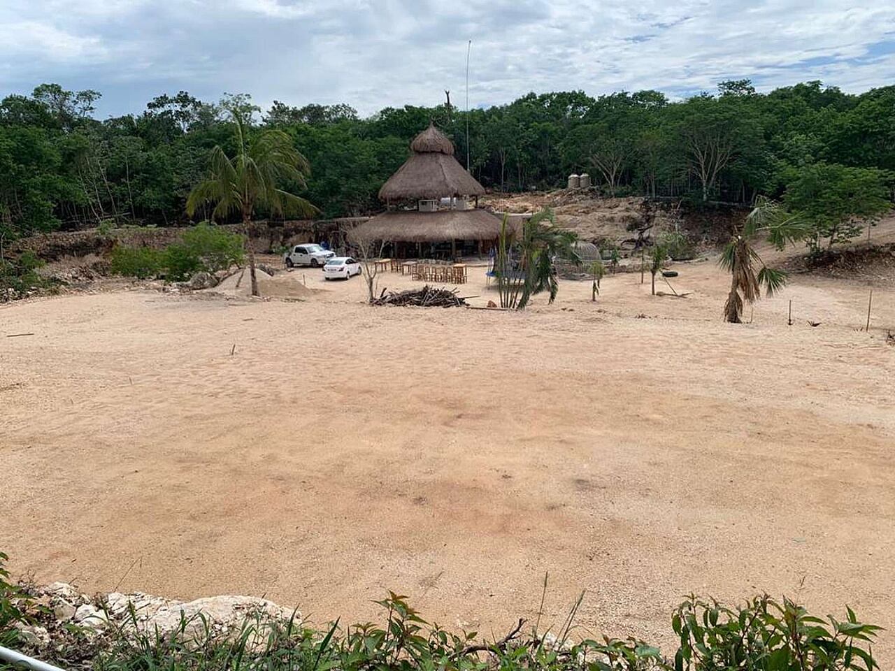 Las cabañas de los hermanos Molina, en la selva de Tulum (Riviera Maya, México).