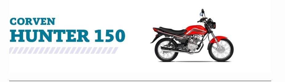 Moto Corven Hunter 150, "Mi Moto- BNA"