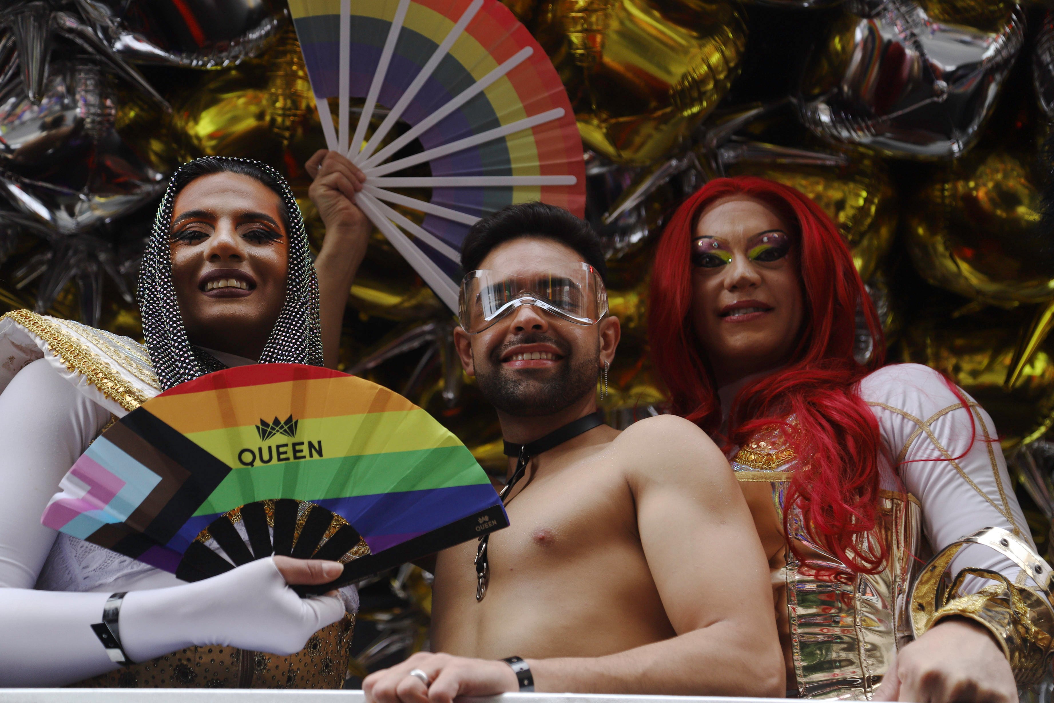 La Ciudad de Buenos Aires es este sábado el escenario, de la 33° Marcha del Orgullo LGBTIQ+. FOTO: MARIANO SANCHEZ NA