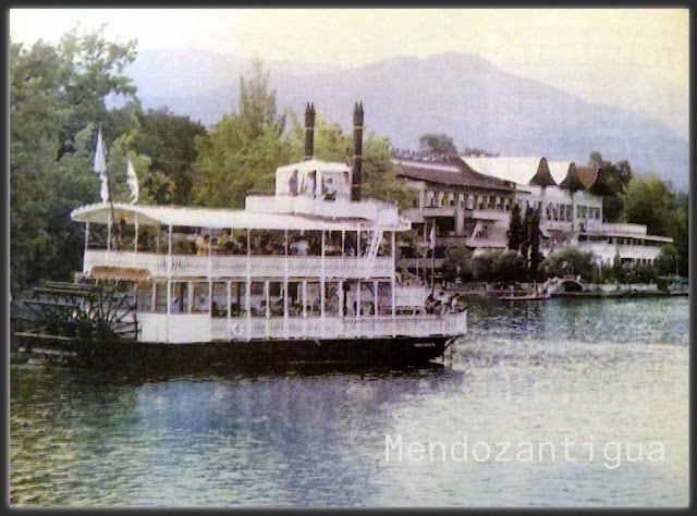 El Mississippi fue el barco que tomó el lugar de "La Cuyanita" en la década del 90. Foto: Mendoza Antigua.